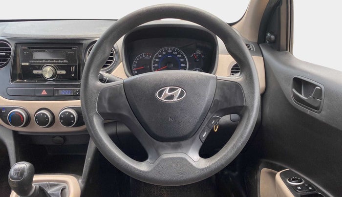 2014 Hyundai Grand i10 MAGNA 1.2 KAPPA VTVT, Petrol, Manual, 49,641 km, Steering Wheel Close Up