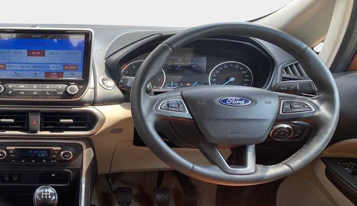 2020 Ford Ecosport TITANIUM + 1.5L PETROL, Petrol, Manual, 11,582 km, Steering Wheel Close Up