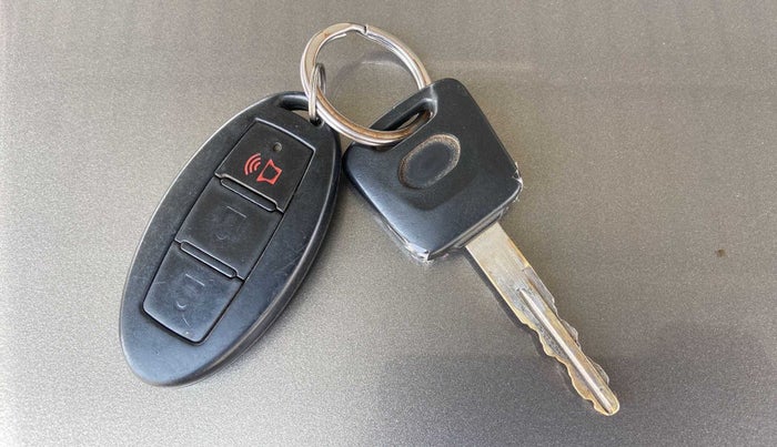2018 Datsun Go Plus T, Petrol, Manual, 56,544 km, Key Close Up