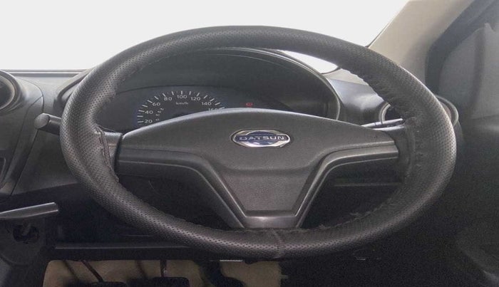 2018 Datsun Go Plus T, Petrol, Manual, 56,544 km, Steering Wheel Close Up