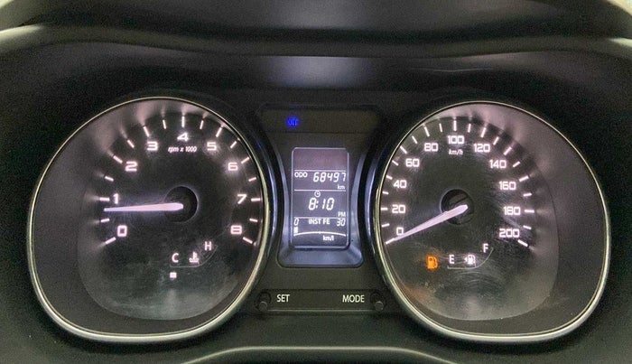 2017 Tata NEXON XZ PLUS PETROL, Petrol, Manual, 68,490 km, Odometer Image