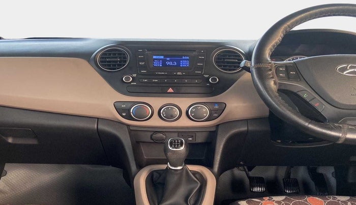 2014 Hyundai Grand i10 ASTA (O) 1.2 KAPPA VTVT, Petrol, Manual, 55,391 km, Steering Wheel Close Up