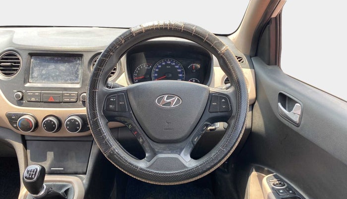 2018 Hyundai Xcent SX 1.2, Petrol, Manual, 39,000 km, Steering Wheel Close Up