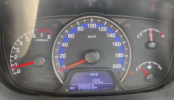 2018 Hyundai Xcent SX 1.2, Petrol, Manual, 39,000 km, Odometer Image