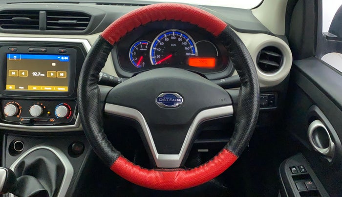 2020 Datsun Go Plus T(O), Petrol, Manual, 7,687 km, Steering Wheel Close Up