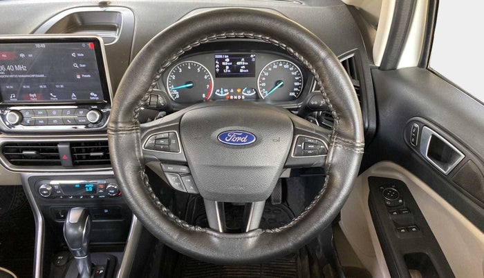 2020 Ford Ecosport TITANIUM + 1.5L PETROL AT, Petrol, Automatic, 33,266 km, Steering Wheel Close Up