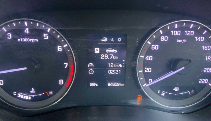 2016 Hyundai Elite i20 ASTA 1.2, CNG, Manual, 94,723 km, Odometer Image