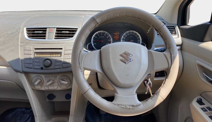 2015 Maruti Ertiga VXI ABS, Petrol, Manual, 52,942 km, Steering Wheel Close Up