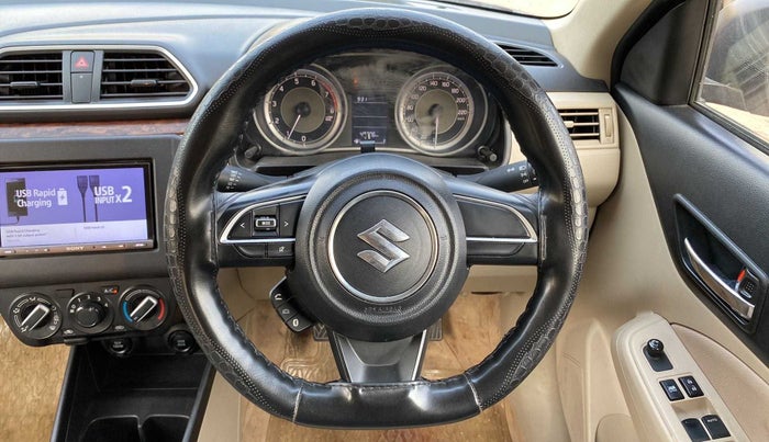 2019 Maruti Dzire VXI, Petrol, Manual, 49,259 km, Steering Wheel Close Up
