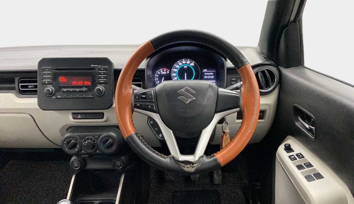 2019 Maruti IGNIS DELTA 1.2, Petrol, Manual, 47,387 km, Steering Wheel Close Up