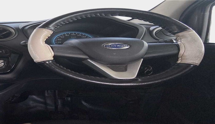 2018 Datsun Redi Go T(O) 1.0 AMT, Petrol, Automatic, 49,348 km, Steering Wheel Close Up