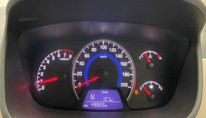 2016 Hyundai Grand i10 ASTA (O) AT 1.2 KAPPA VTVT, Petrol, Automatic, 49,812 km, Odometer Image