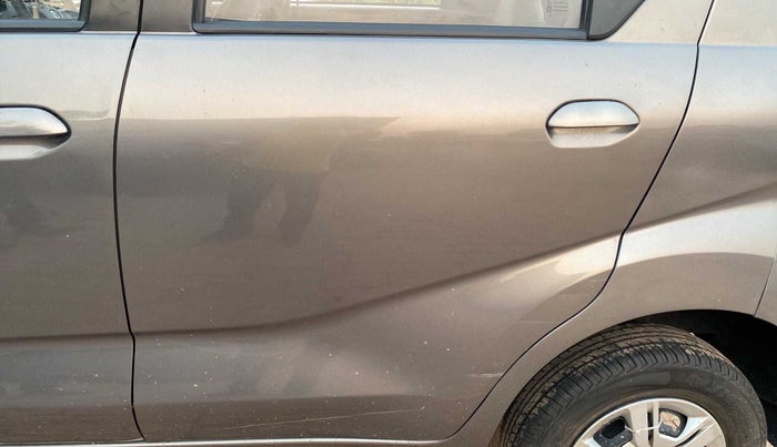2017 Datsun Redi Go T (O), Petrol, Manual, 59,601 km, Rear left door - Minor scratches
