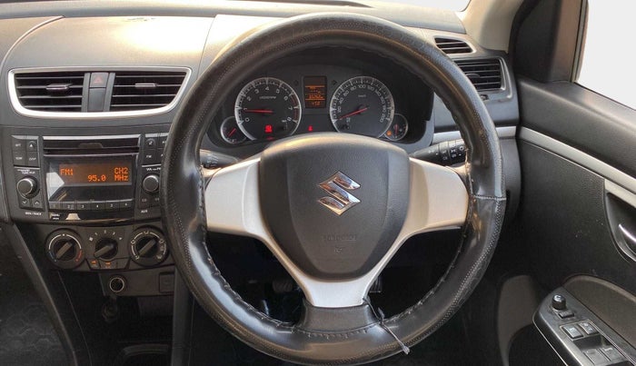2017 Maruti Swift VXI O, Petrol, Manual, 65,258 km, Steering Wheel Close Up
