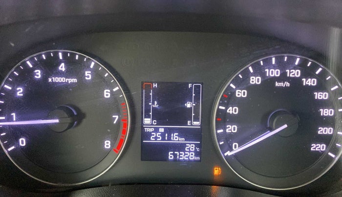 2016 Hyundai Creta SX PLUS 1.6 PETROL, Petrol, Manual, 67,334 km, Odometer Image