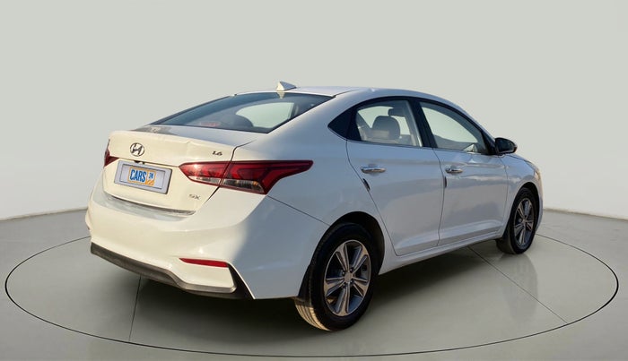 2018 Hyundai Verna 1.6 VTVT SX O, Petrol, Manual, 98,452 km, Right Back Diagonal
