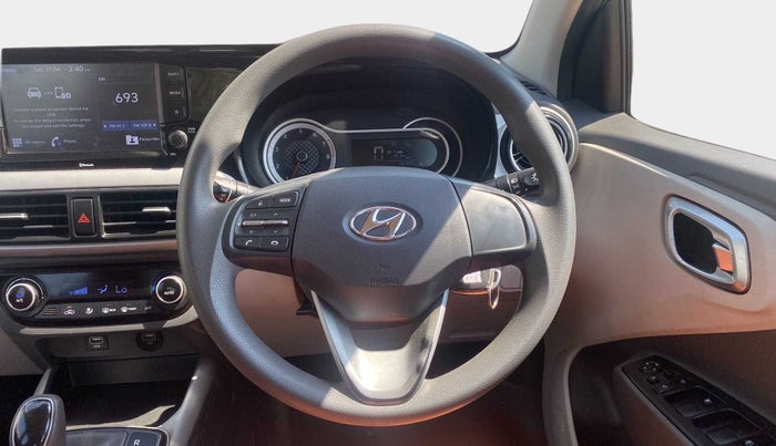 2019 Hyundai GRAND I10 NIOS SPORTZ AMT 1.2 KAPPA VTVT, Petrol, Automatic, 46,296 km, Steering Wheel Close Up