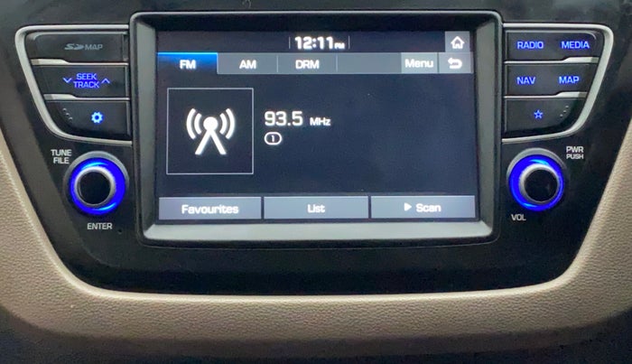 2019 Hyundai Elite i20 ASTA 1.2 (O), Petrol, Manual, 73,474 km, Infotainment System