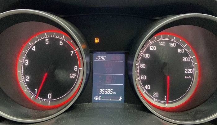 2018 Maruti Swift VXI, Petrol, Manual, 35,356 km, Odometer Image