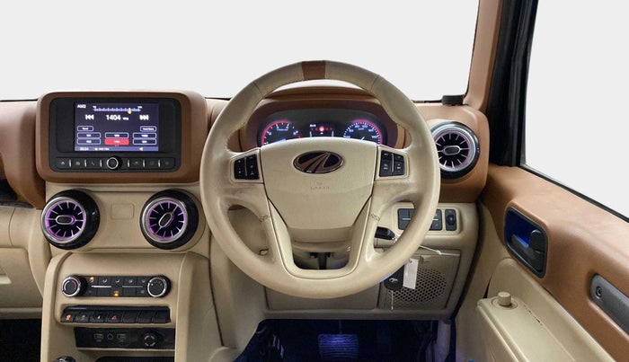 2021 Mahindra Thar LX PETROL HT 4WD AT, Petrol, Automatic, 29,941 km, Steering Wheel Close Up