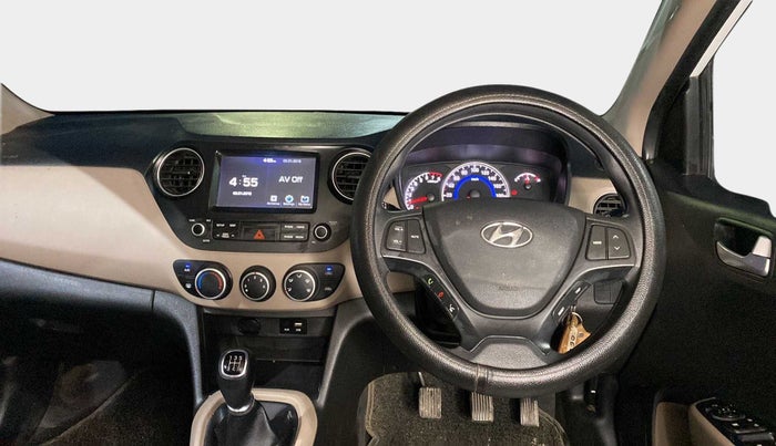 2019 Hyundai Grand i10 SPORTZ 1.2 KAPPA VTVT, Petrol, Manual, 16,152 km, Steering Wheel Close Up