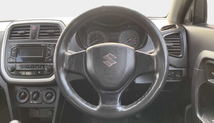 2021 Maruti Vitara Brezza LXI, Petrol, Manual, 34,595 km, Steering Wheel Close Up