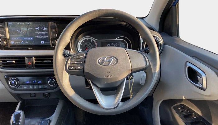 2019 Hyundai GRAND I10 NIOS SPORTZ AMT 1.2 KAPPA VTVT, Petrol, Automatic, 22,593 km, Steering Wheel Close Up
