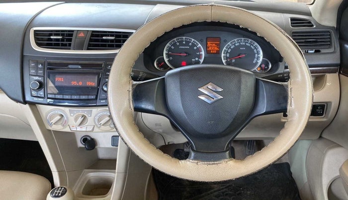 2016 Maruti Swift Dzire VXI, Petrol, Manual, 1,07,226 km, Steering Wheel Close Up