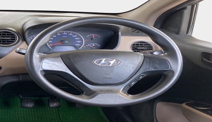 2017 Hyundai Grand i10 MAGNA 1.2 KAPPA VTVT, Petrol, Manual, 49,400 km, Steering Wheel Close Up