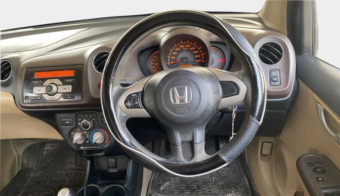2014 Honda Amaze 1.5L I-DTEC VX, Diesel, Manual, 84,582 km, Steering Wheel Close Up