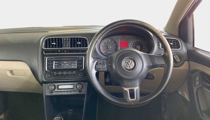 2013 Volkswagen Polo HIGHLINE1.2L, Petrol, Manual, 52,169 km, Steering Wheel Close Up