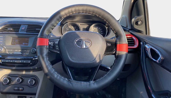 2018 Tata Tiago XZ PETROL, Petrol, Manual, 37,423 km, Steering Wheel Close Up