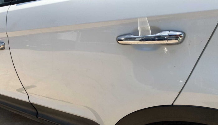 2017 Hyundai Creta SX PLUS 1.6 PETROL, Petrol, Manual, 68,342 km, Rear left door - Minor scratches