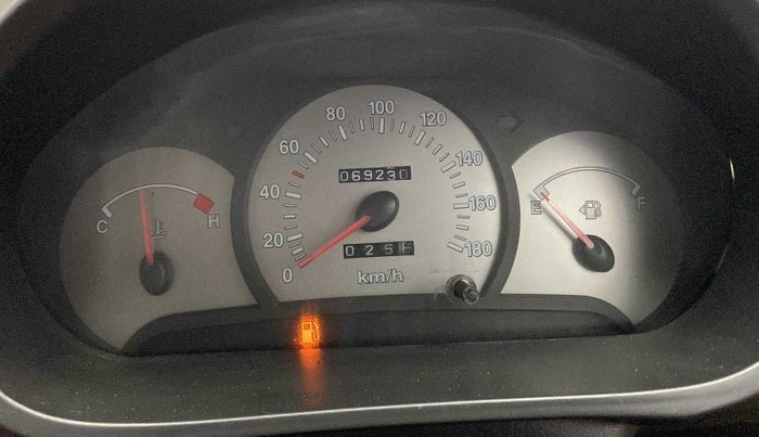 2011 Hyundai Santro Xing GL PLUS, Petrol, Manual, 69,213 km, Odometer Image