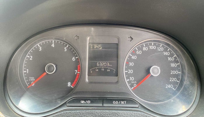 2017 Volkswagen Polo HIGHLINE1.2L, Petrol, Manual, 63,196 km, Odometer Image