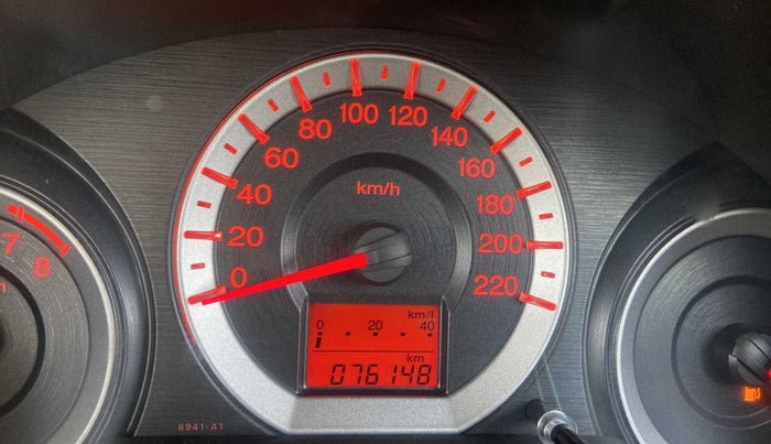 2011 Honda City 1.5L I-VTEC S MT, Petrol, Manual, 76,141 km, Odometer Image
