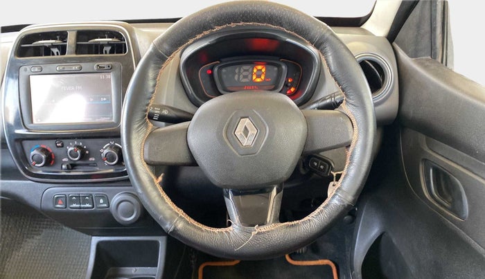 2018 Renault Kwid RXT 1.0, Petrol, Manual, 23,665 km, Steering Wheel Close Up