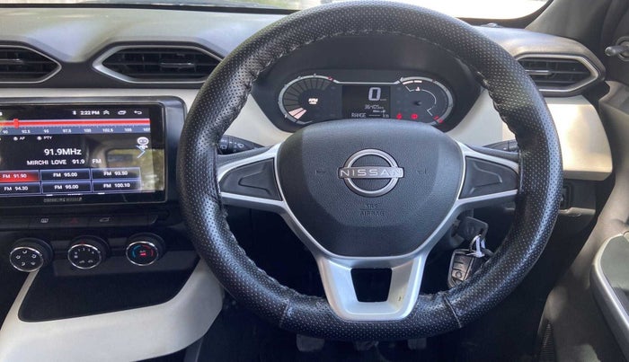 2021 Nissan MAGNITE XE, Petrol, Manual, 36,384 km, Steering Wheel Close Up