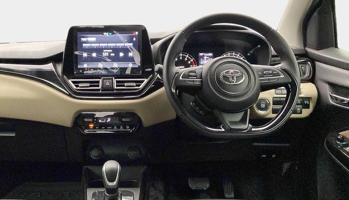 2022 Toyota Glanza V AMT, Petrol, Automatic, 6,555 km, Air Conditioner