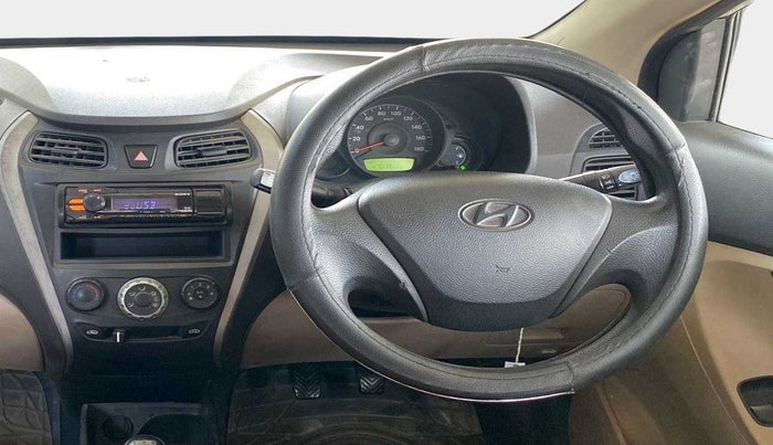 2012 Hyundai Eon ERA +, Petrol, Manual, 47,390 km, Steering Wheel Close Up