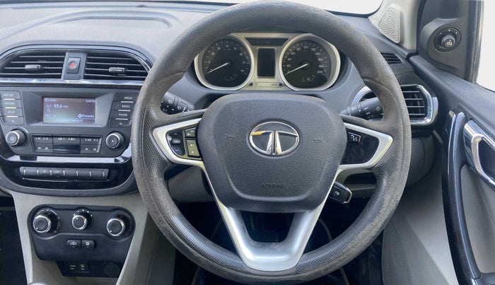 2017 Tata Tiago XZA PETROL, Petrol, Automatic, 59,579 km, Steering Wheel Close Up