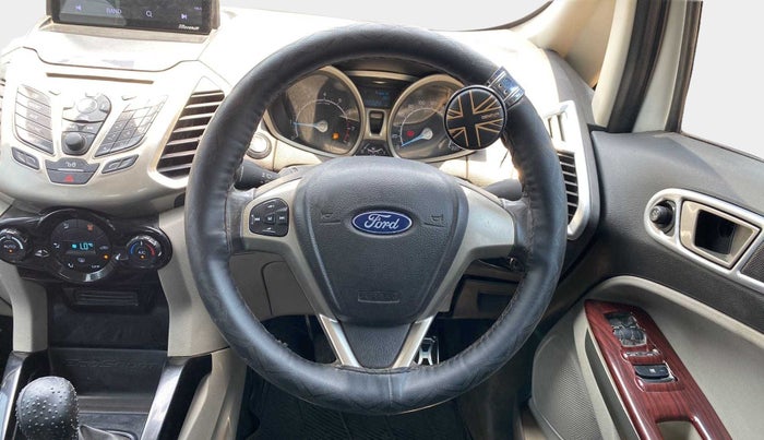 2017 Ford Ecosport TITANIUM 1.5L PETROL, Petrol, Manual, 55,490 km, Steering Wheel Close Up