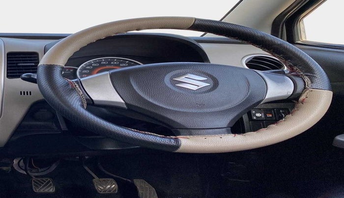 2016 Maruti Wagon R 1.0 VXI, CNG, Manual, 90,328 km, Steering Wheel Close Up