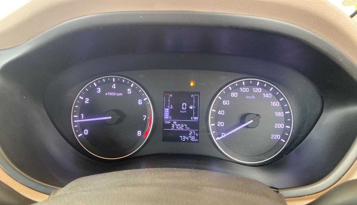 2015 Hyundai Elite i20 SPORTZ 1.2, Petrol, Manual, 73,455 km, Odometer Image