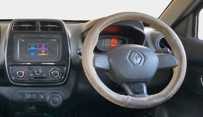 2018 Renault Kwid RXT 1.0 (O), Petrol, Manual, 77,763 km, Steering Wheel Close Up