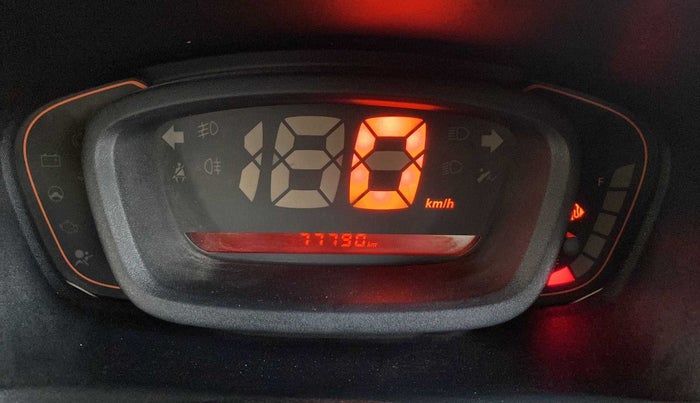 2018 Renault Kwid RXT 1.0 (O), Petrol, Manual, 77,763 km, Odometer Image