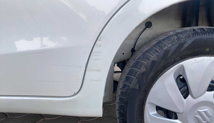 2018 Maruti Celerio VXI (O), Petrol, Manual, 31,384 km, Left quarter panel - Minor scratches