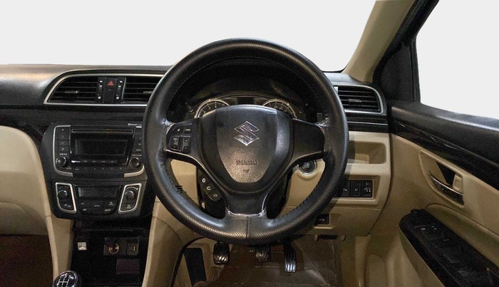 2018 Maruti Ciaz ZETA 1.4  MT PETROL, Petrol, Manual, 58,846 km, Steering Wheel Close Up
