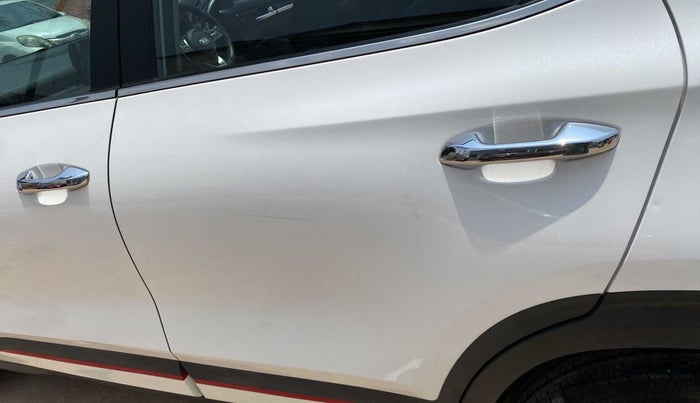 2019 KIA SELTOS GTX 1.4 PETROL, Petrol, Manual, 17,985 km, Rear left door - Minor scratches