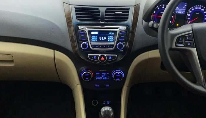 2017 Hyundai Verna 1.6 VTVT S, Petrol, Manual, 44,625 km, Air Conditioner